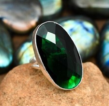 Chrome Diopside 925 Sterling Silver Gemstone Handmade Amazing Gift Jewelry Ring