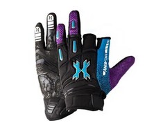 HK Army Paintball and Airsoft Protective Pro Gloves X-Large - Arctic Blue/Purple
