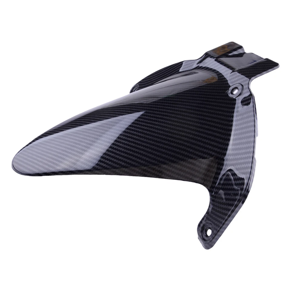 Protector de barro contra salpicaduras para guardabarros abrazador de neumático trasero apto para Honda CBR600RR 2005-2021 negro Foto 3 de 4