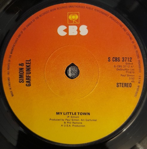Vintage Vinyl - Simon And Garfunkel - My Little Town - Picture 5 of 5