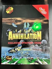 1997 GW Press Total Annihilation Computer PC Video Game Strategy Guide Book Only