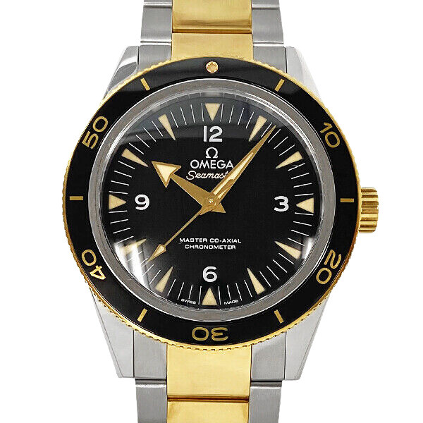 OMEGA Seamaster 300 - 41 mm, Stainless Steel, Yellow Gold - 1 of 2