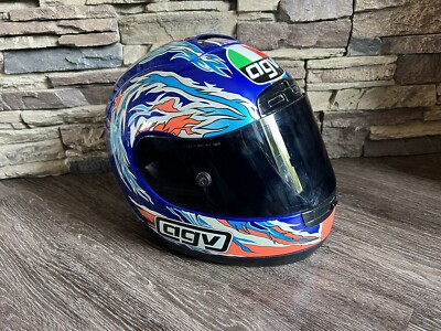 supernaut Matt Rodriguez モデル　希少　ヴィンテージ Vintage AGV X-Vent Mat Mladin Replica Motorcycle Racing Helmet
