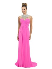 Blush Prom Dress Formal Evening Gown Style 9952 Petunia Size 2