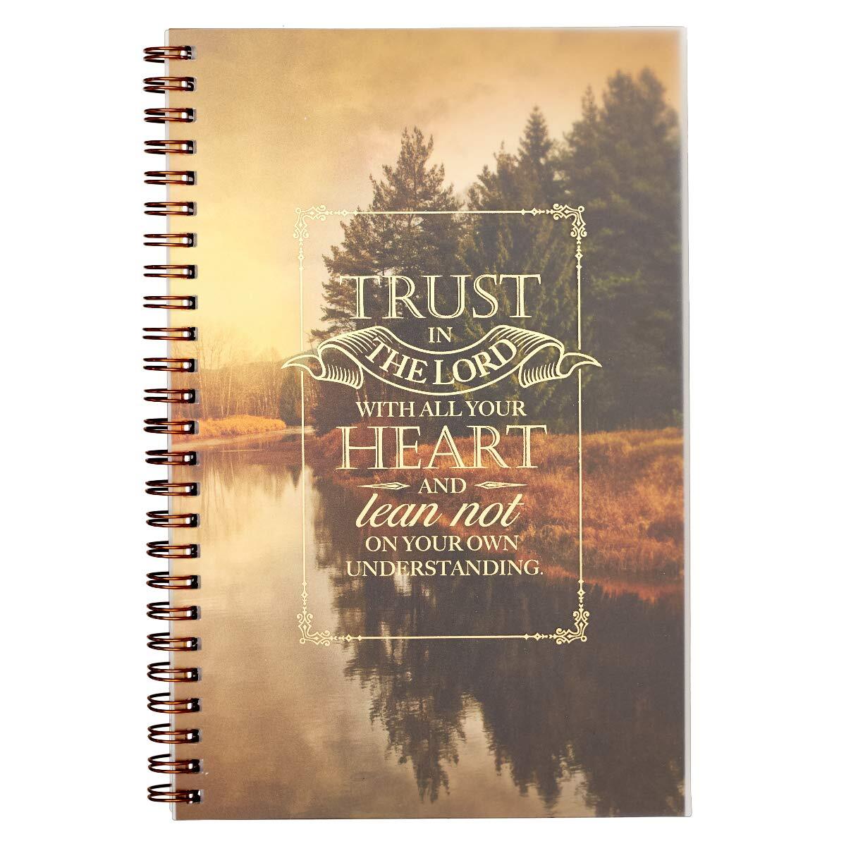 Trust in the Lord Proverbs 3:5 Inspirational Bible Verse Notebook-image