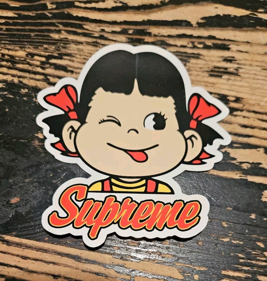 Supreme ペコちゃん　ステッカー candy sticker Supreme Candy Sticker - Supreme 通販 Online Shop A-1 RECORD
