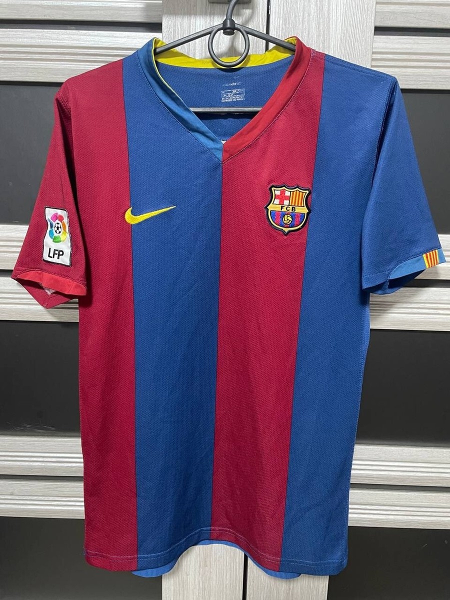 FC Barcelona 2006 2007 Home Jersey Nike Ronaldinho Era Football