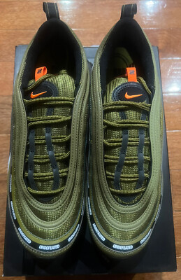 BRAND NEW Men’s Nike Air Max 97 Black/Militia Green with Box Size 9.5 Nike Air Max 97 | UNDFTD Black Militia Green (2020) | DC4830  main image 3