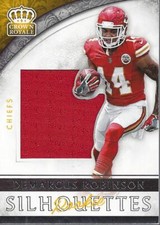 2016 Crown Royale Jumbo Rookie Silhouette Jerseys #1 Demarcus Robinson Jersey 
