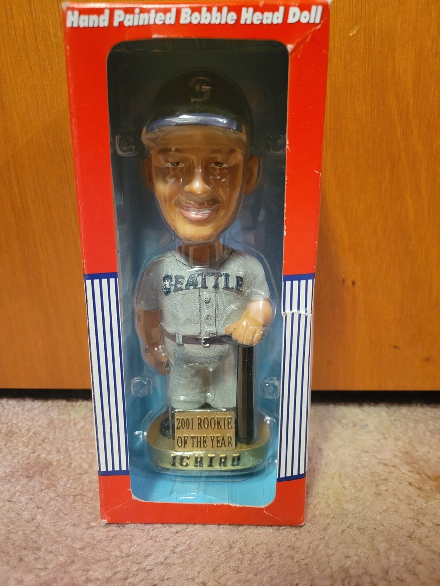 イチロー Bobble Head Doll Upper Deck Play Makers Ichiro Seattle