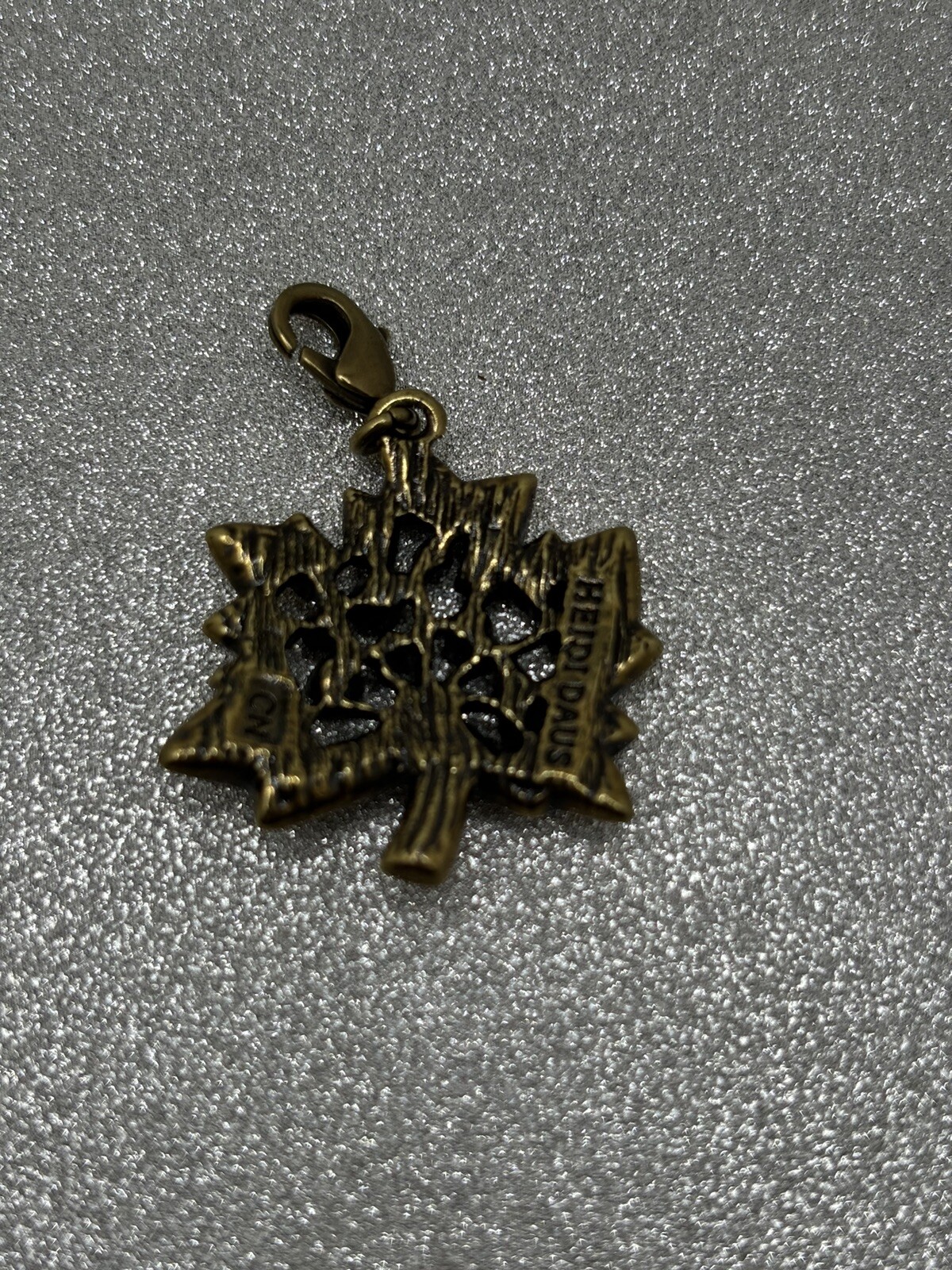 Heidi Daus Crystal Leaf Charm Fall Theme - image 3