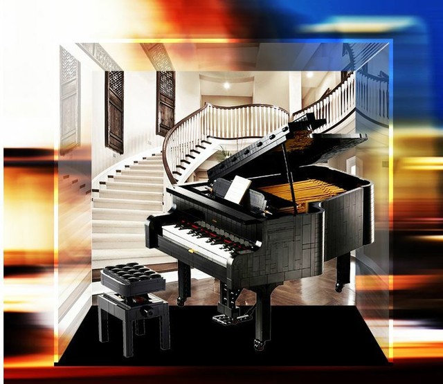 Acrylic display Case for LEGO 21323 Ideas Grand Piano (100 rating