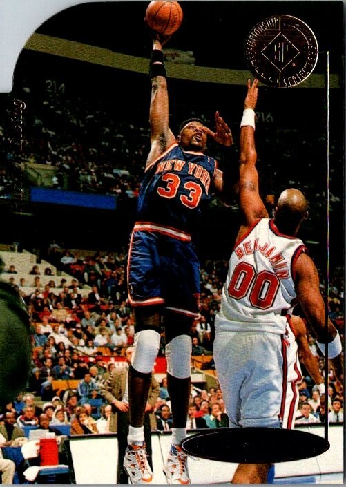 1994-95 Upper Deck SP Championship Series Die Cut #96 Patrick Ewing Knicks Card