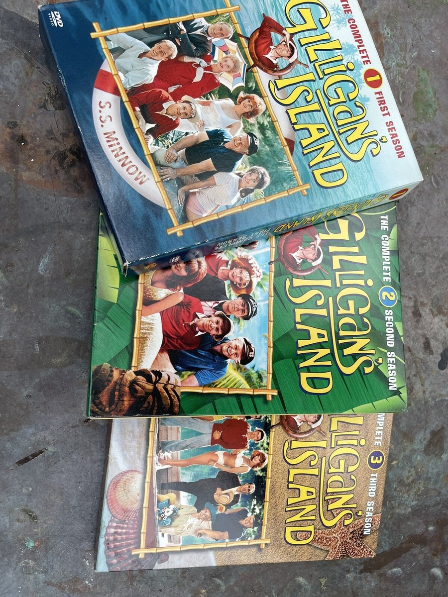 Gilligan's Island All 3 Seasons DVD Box Sets Seasons 1 - 3 | eBay