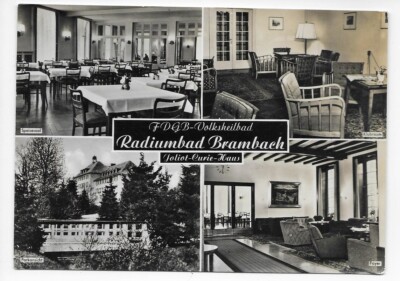 (3)  9932  BAD BRAMBACH  / VOGTL.  --  JOLIOT-CURIE-HAUS  1960