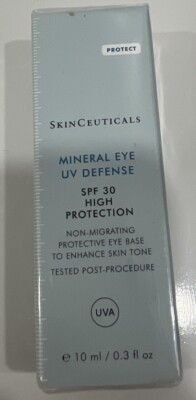 SkinCeuticals Mineral Eye UV Defense 0.3 fl. oz SPF 30 New in Box Sealed