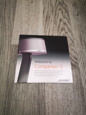 Bose Companion 5 Film & Musik Auswahl Disc - nur Gerät