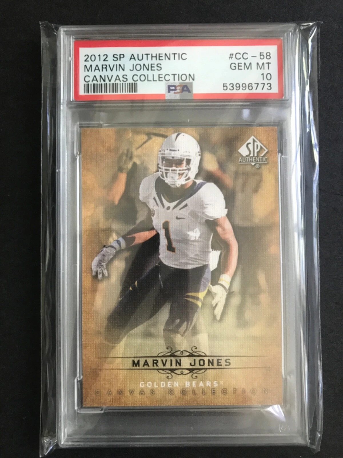 Marvin Jones SP Authentic Canvas Collection #CC58 Base