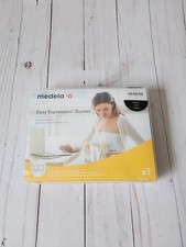 Medela Easy Expression Bustier Black Size Medium Breastfeeding Pumping Bra