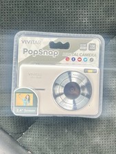 Digital Camera Brand New, Vivitar 44 MP Popsnap Camera, White New In Plastic
