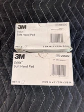 NEW UNUSED 3M 05530 STIKIT SOFT HAND PAD BACKING QTY 1 BOX/5 PADS