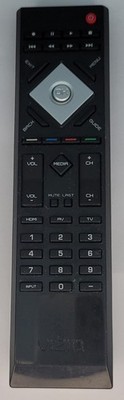 Vizio TV Remote Control Model VR15 Black - OEM Replacement Remote 
