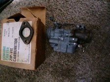 Vintage Carter 636sa For Willys Jeep No. 923806 Carburetor In Original Box