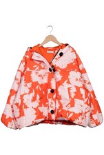 NINA RICCI Jacke Damen Anorak Jacket Kurzmantel Gr. M Daunen Mehrfarbig #h8yjoa5