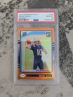 2024 Panini Donruss Optic Drake Maye Rated Rookie (RC) #229 Orange /249  PSA 10
