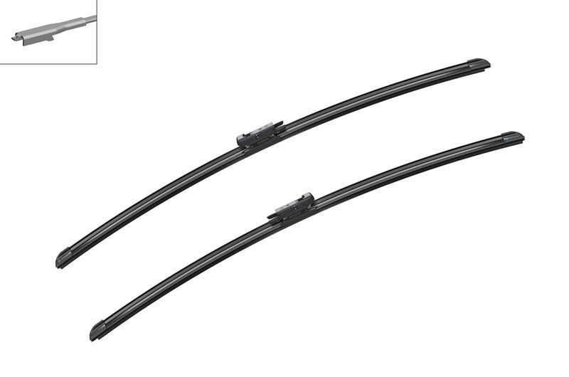 Essuie-glace Bosch 3397014115 pour Ford et pare-brise propre