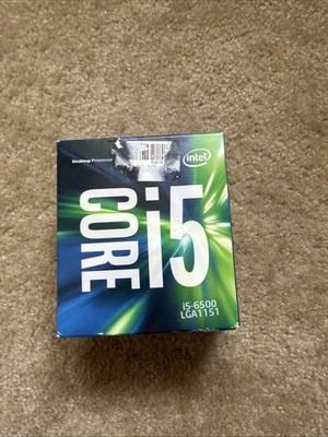 Intel Core i5-6500 Processor (3.2GHz, 4 Core, LGA1151 Socket) - SR2L6