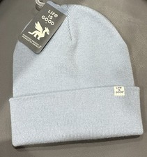 Life is Good light blue Beanie - OSFA - New w/tags