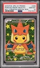 2016 POKEMON JPN XY PROMO #208 PONCHO WEARING PIKACHU MEGA CHARIZARD Y PSA 10