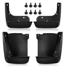 4PCS Splash Guards Mud Flaps Mudguards for Honda Accord 2003-07 Front Rear