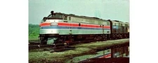 1978 Amtrak FL9 #489 Postcard: Harmon NY Westchester - Audio-Visual Designs