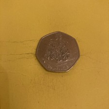 Olympics Boccia 50p, 2011, Fifty Pence Coin