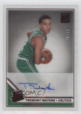 2019-20 Panini Clearly Donruss Rated Rookie Red 28/35 Tremont Waters Auto 3u4