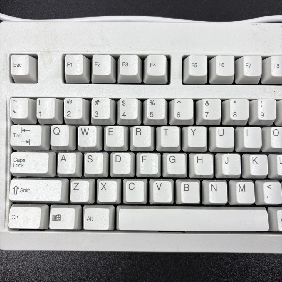 Packard Bell RT6656TW Keyboard Computer Vintage Windows 95 PS/2 Wired - Image 2 of 4