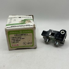 General Electric GE CR104PXC1 CR104P Contact Block 1NO 600V Heavy Duty Oiltight