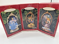 Hallmark Keepsake Series Walt Disney's Snow White, Cinderella, Sleeping Beauty