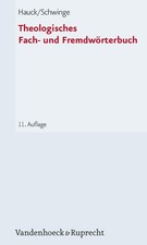 Theologisches Fach- und Fremdw&ouml;rterbuch Friedrich Hauck