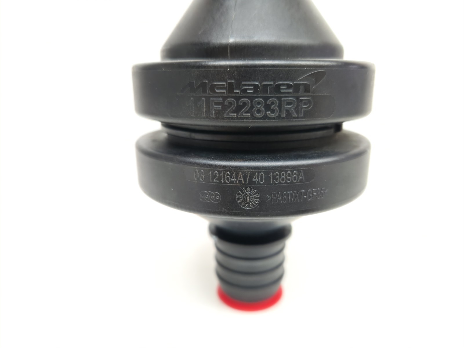 2015-2017 MCLAREN 675LT 3.8T INTAKE SOUND GENERATOR AIR VALVE OEM
