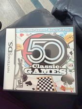 50 MORE CLASSIC GAMES/ NINTENDO DS GAME/ CIB/ FREE SHIPPING