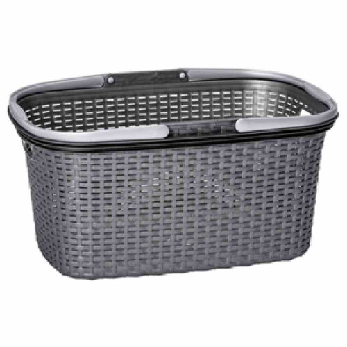 Rival R37600 Wäschekorb Rattan-Design, 32 Liter, 56 x 37 x 28 cm (Farbe zufällig - Bild 2 von 4