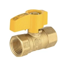 EFIELD 10 PCS 1/4 Turn Gas Ball Valve 1/2'' FIP x 1/2'' FIP Connectors, UL CSA