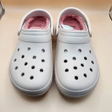 Crocs Classic Lined Clogs size M9.0/W11.0 Quartz  Comfort Slip On