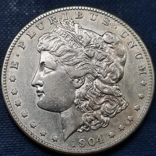 1904 S Morgan Dollar $1 Silver High Grade AU - UNC Details #93790