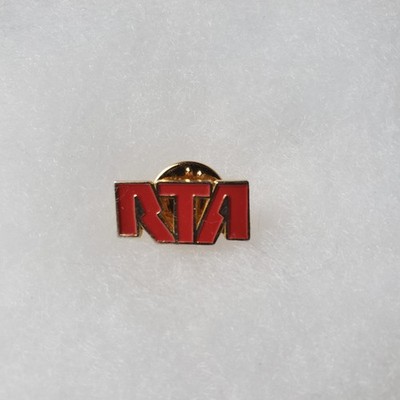 RTA Logo Vintage Lapel Pin Regional Transit Authority Cleveland Ohio Bus Public 