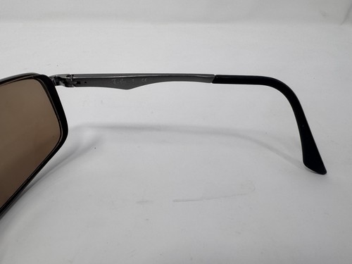 Ray-Ban Eyeglasses Frames Only RB 3498 004/71 64-17 140 Black Metal - Picture 10 of 12