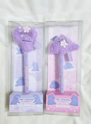 Dito metamong Korean Promo Stuffed Ballpoint Pen Full Set (2) Exclusive Pokemon